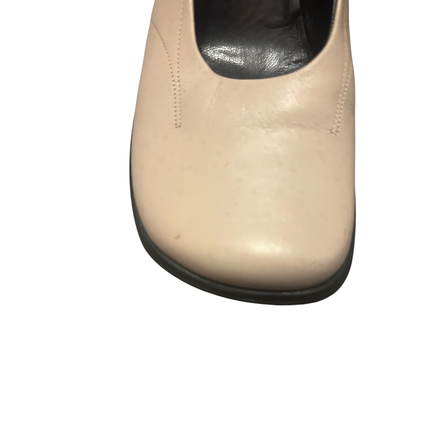 ✨ Janet & Janet Pumps Gr. 37 – Echtleder Nude – Neu 🇮🇹