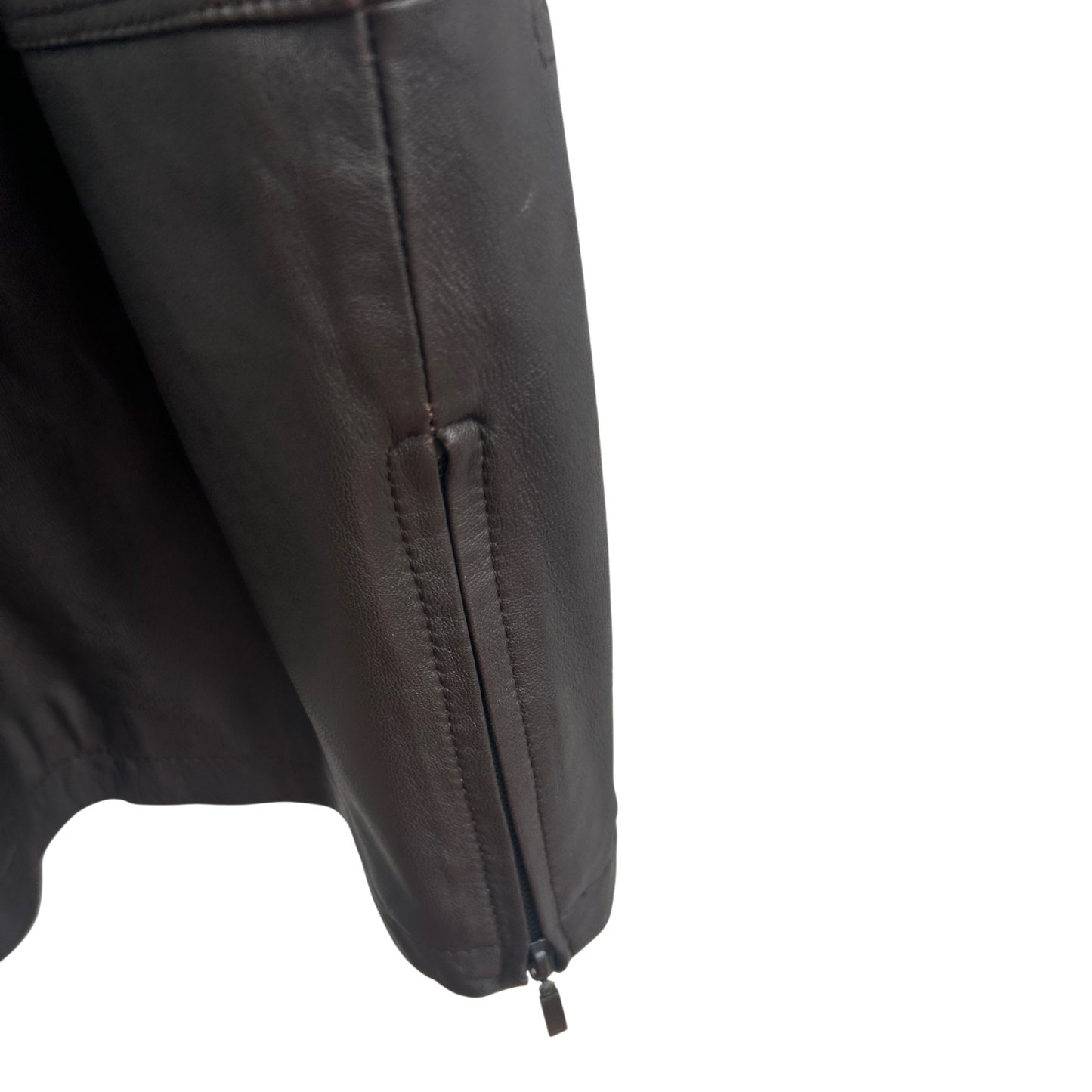 Lederjacke Braun Damen Gr 44 Cabrini Silver Line Lammleder Classic Vintage