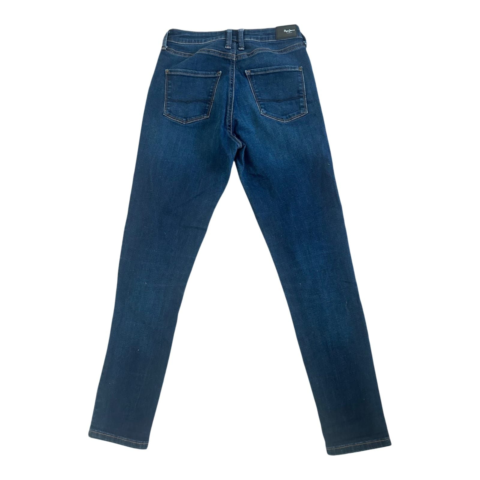 Pepe Jeans Damen Jeans Dion Skinny High Waist Gr W28 Blau Stretch Slim