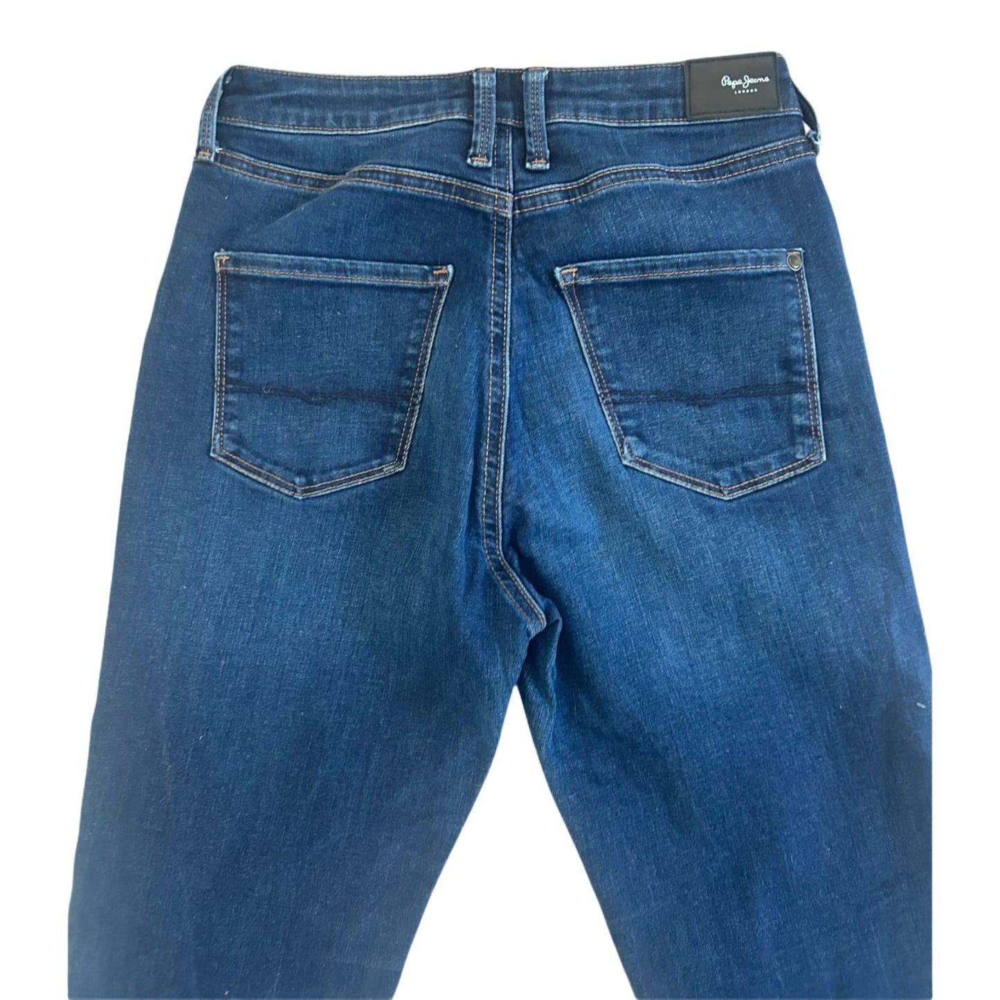 Pepe Jeans Damen Jeans Dion Skinny High Waist Gr W28 Blau Stretch Slim