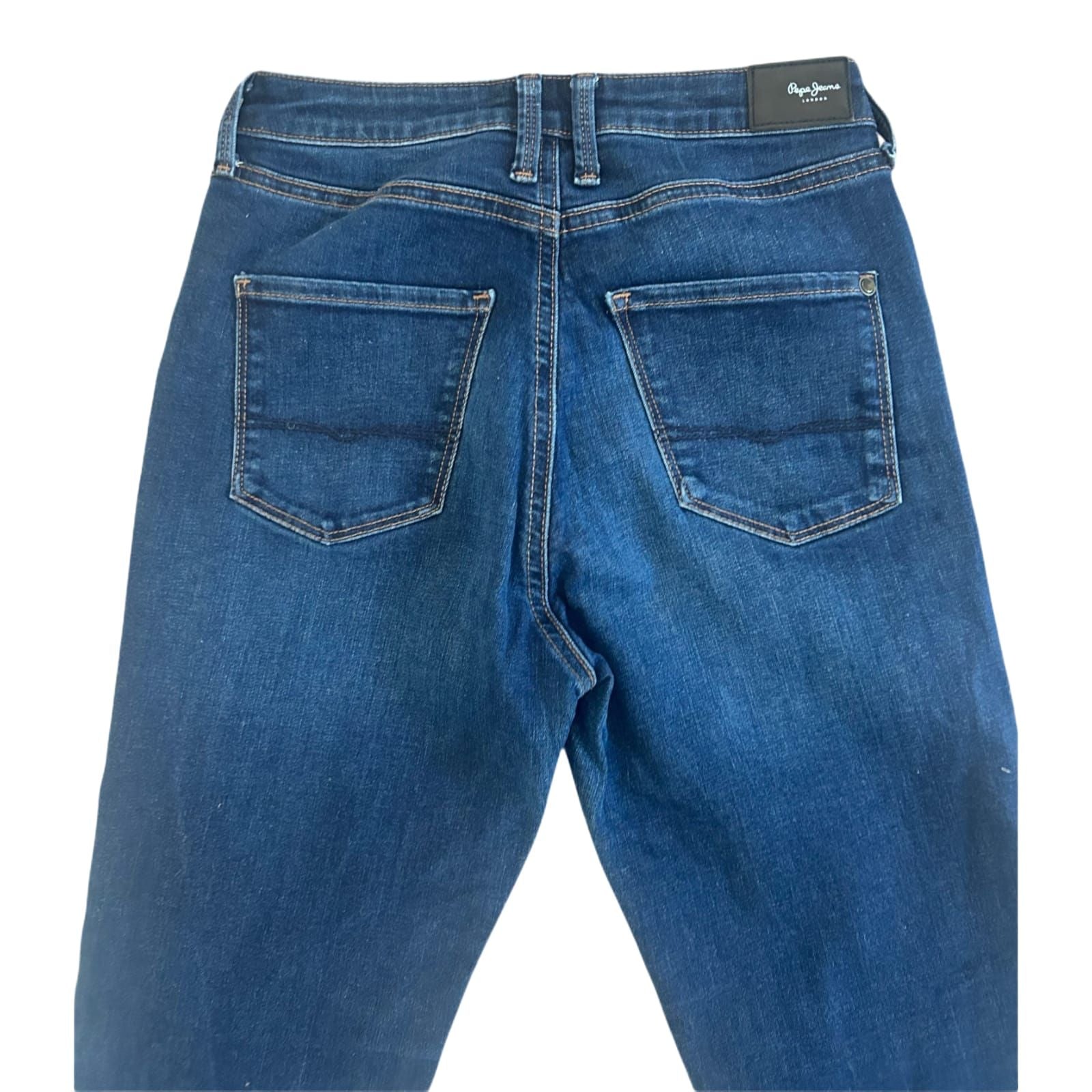 Pepe Jeans Damen Jeans Dion Skinny High Waist Gr W28 Blau Stretch Slim