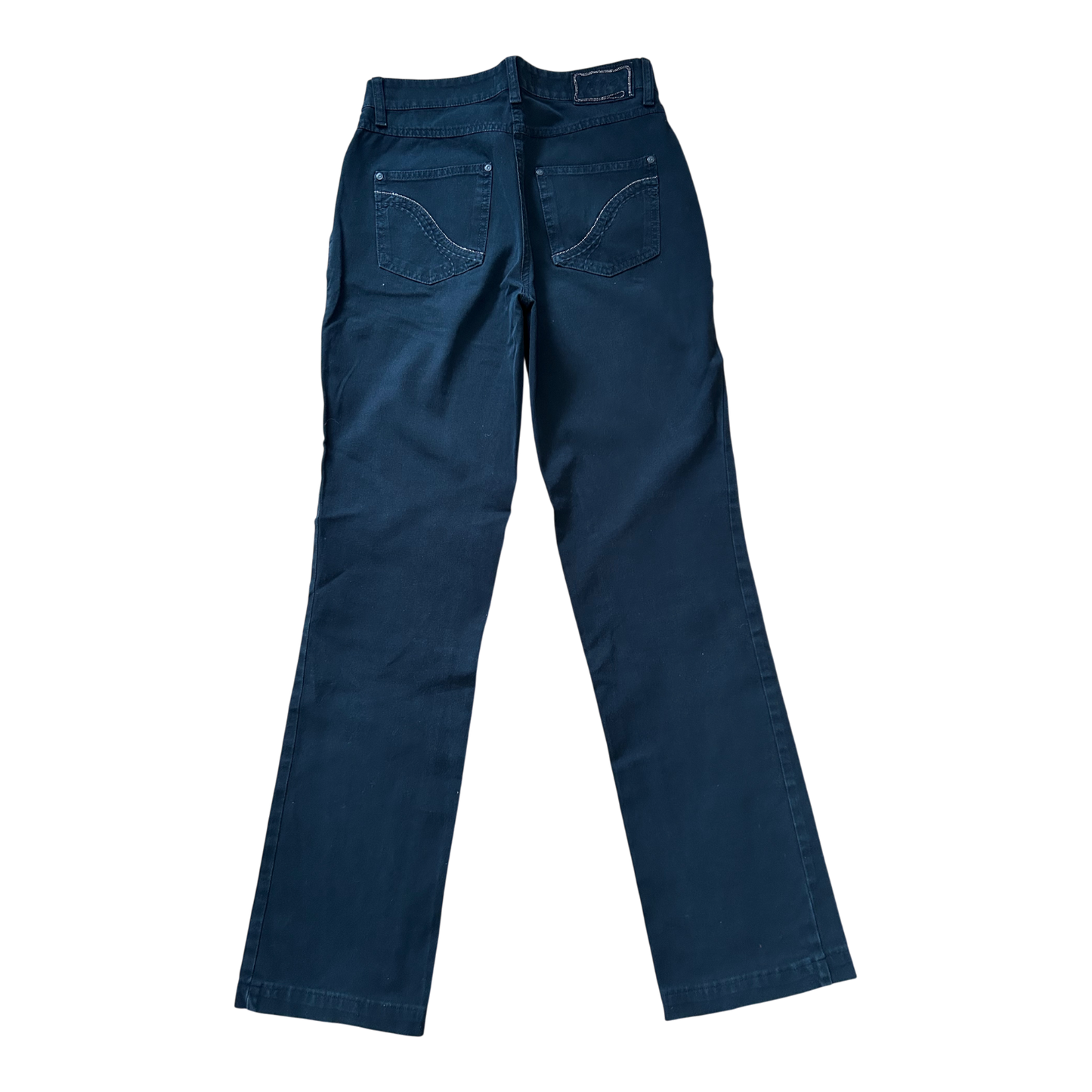 MAC Damen Hose Melanie Country Gr 36 L32 Schwarz Stretch Glitzer Modern Elegant