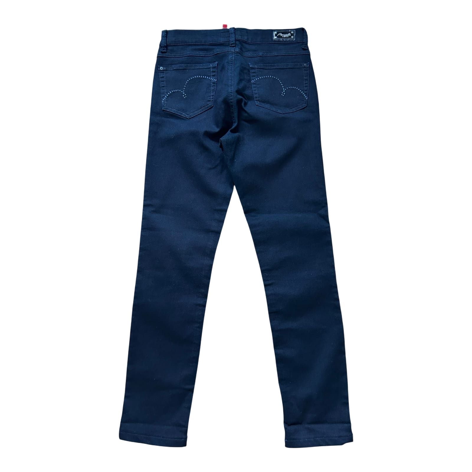Angels Damen Jeans Gr 38 Dunkelblau Skinny Fit Baumwolle Stretch Modern Elegant