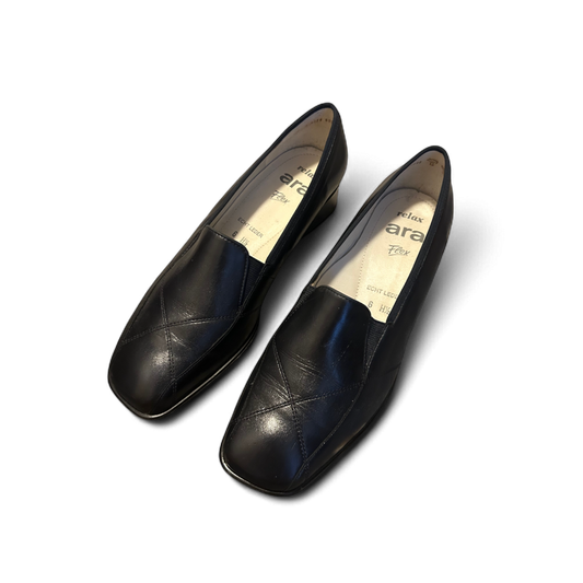 🥿 Ara Pumps Damen Gr. 40 Schwarz Leder – Top Zustand