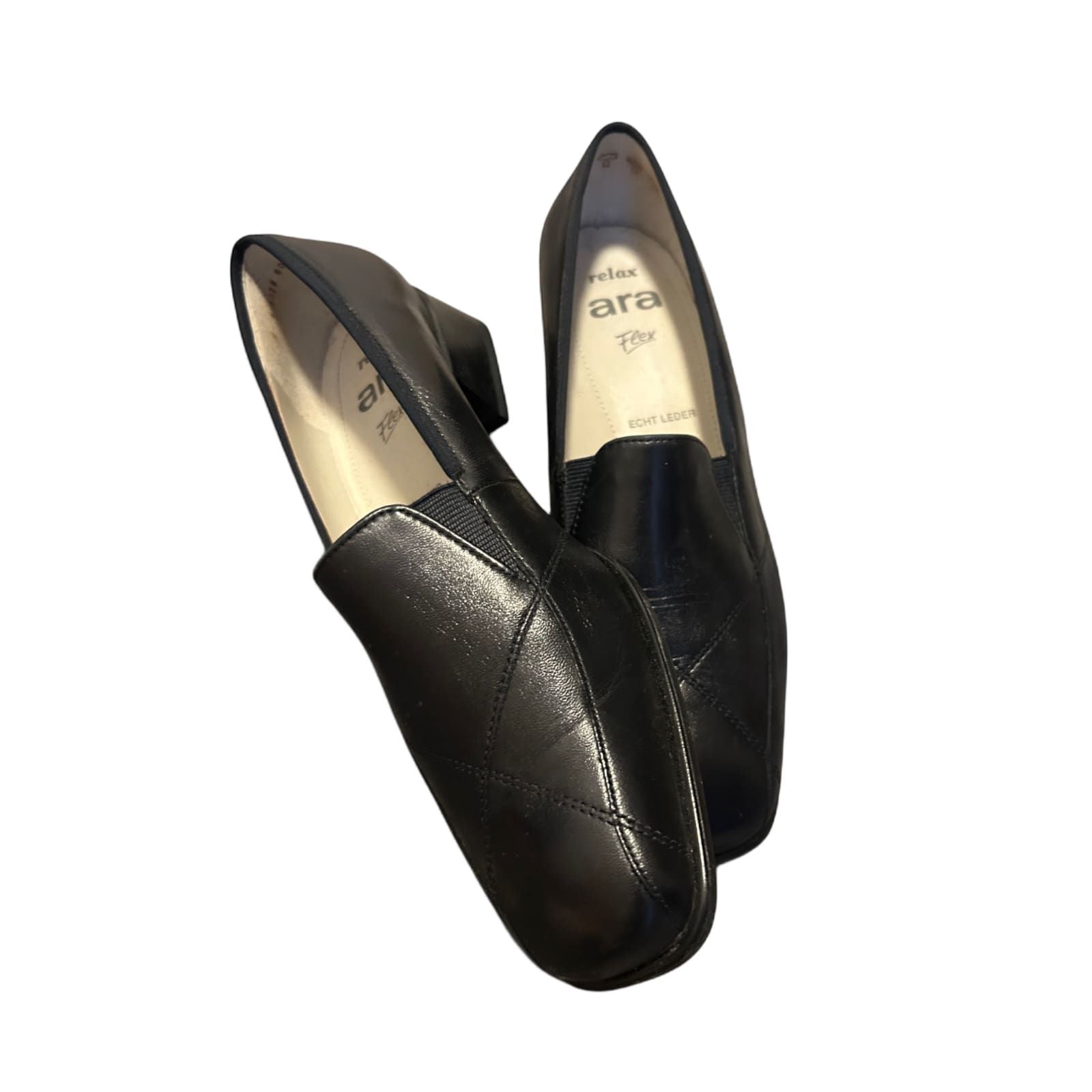 🥿 Ara Pumps Damen Gr. 40 Schwarz Leder – Top Zustand