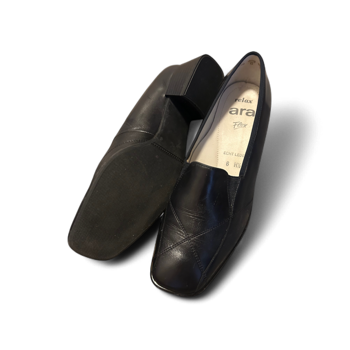 🥿 Ara Pumps Damen Gr. 40 Schwarz Leder – Top Zustand