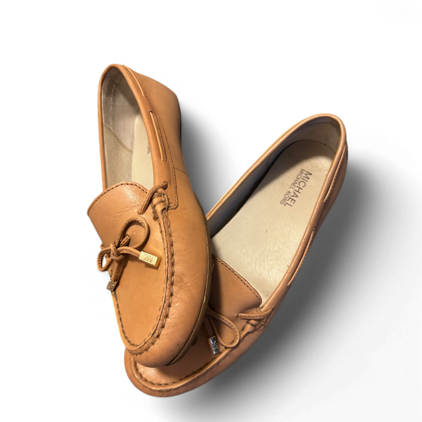 🪴 Michael Kors Daisy Moc Slipper Gr. 41 –  Echtleder 🪴