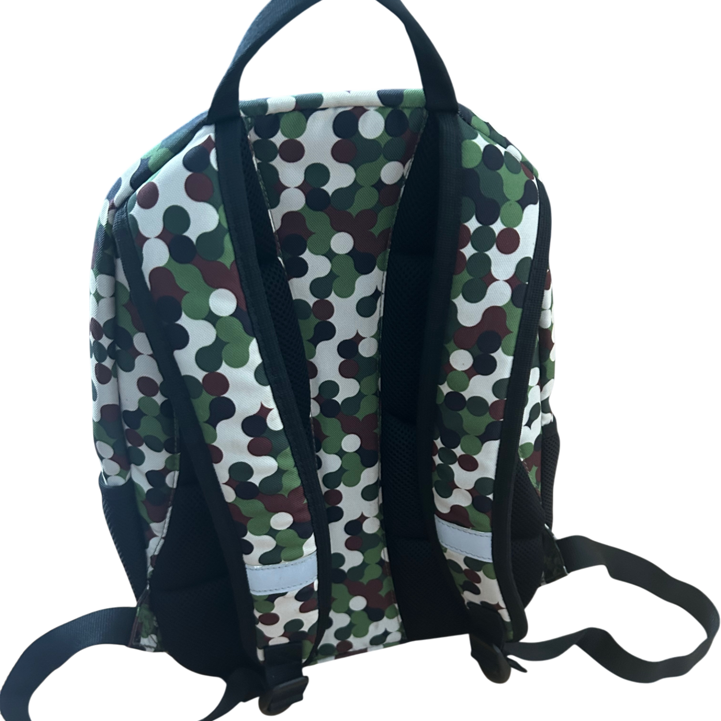 Herlitz Rucksack Camouflage Grün Braun Weiß Schule Freizeit Gepolstert Top