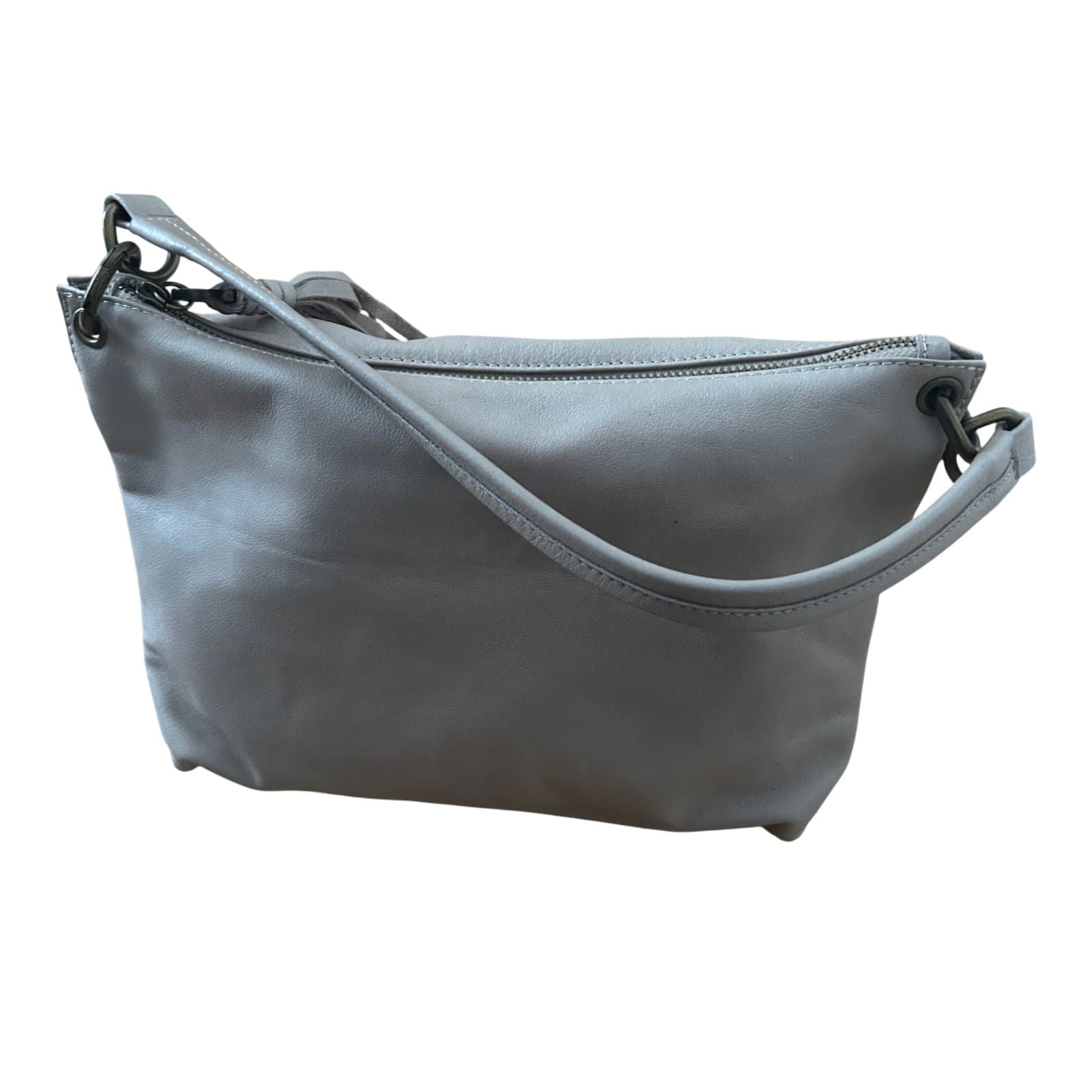 Pelletteria Veneta Tasche Damen Handtasche Echtleder Beige Italien Crossbody Elegant