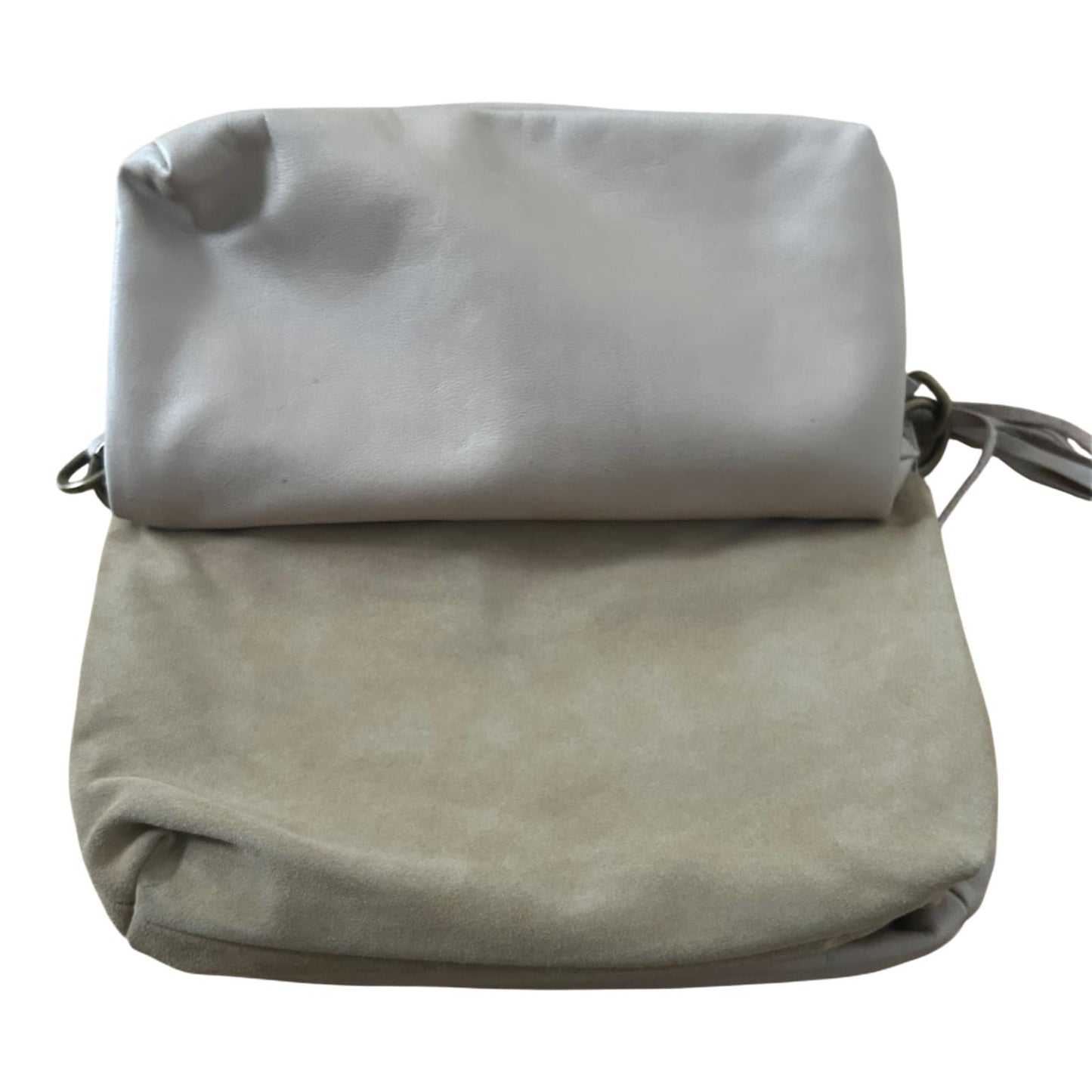 Pelletteria Veneta Tasche Damen Handtasche Echtleder Beige Italien Crossbody Elegant