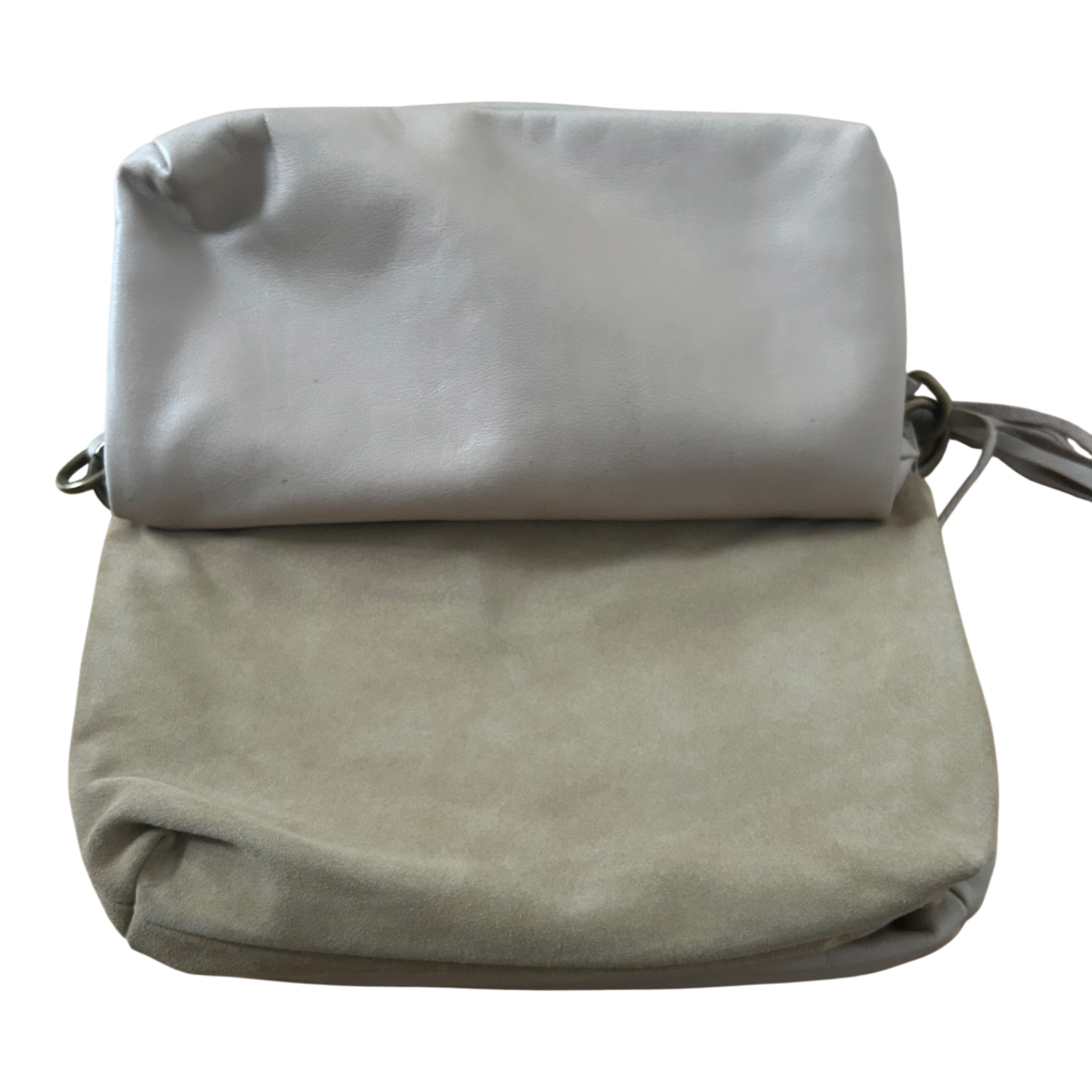 Pelletteria Veneta Tasche Damen Handtasche Echtleder Beige Italien Crossbody Elegant