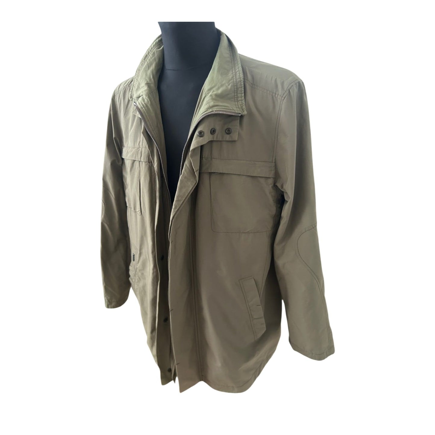 Daniel Hechter Herrenjacke Gr 28 Kurzgröße Beige Übergangsjacke Elegant