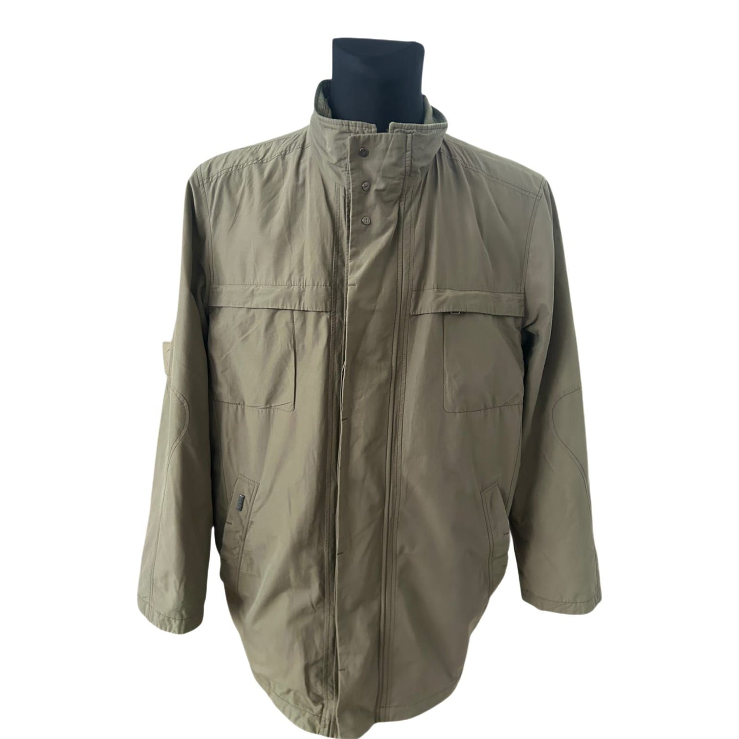 Daniel Hechter Herrenjacke Gr 28 Kurzgröße Beige Übergangsjacke Elegant