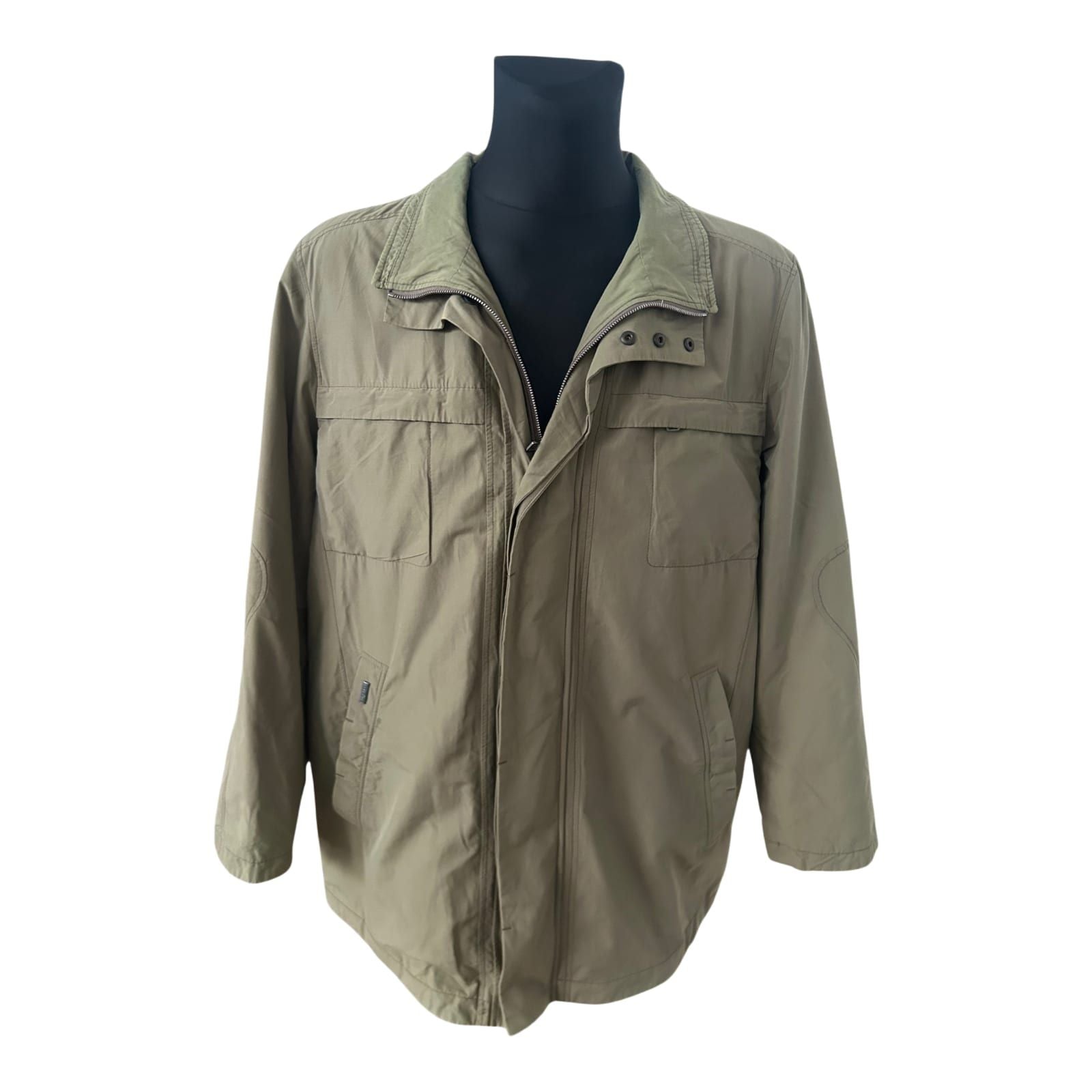 Daniel Hechter Herrenjacke Gr 28 Kurzgröße Beige Übergangsjacke Elegant
