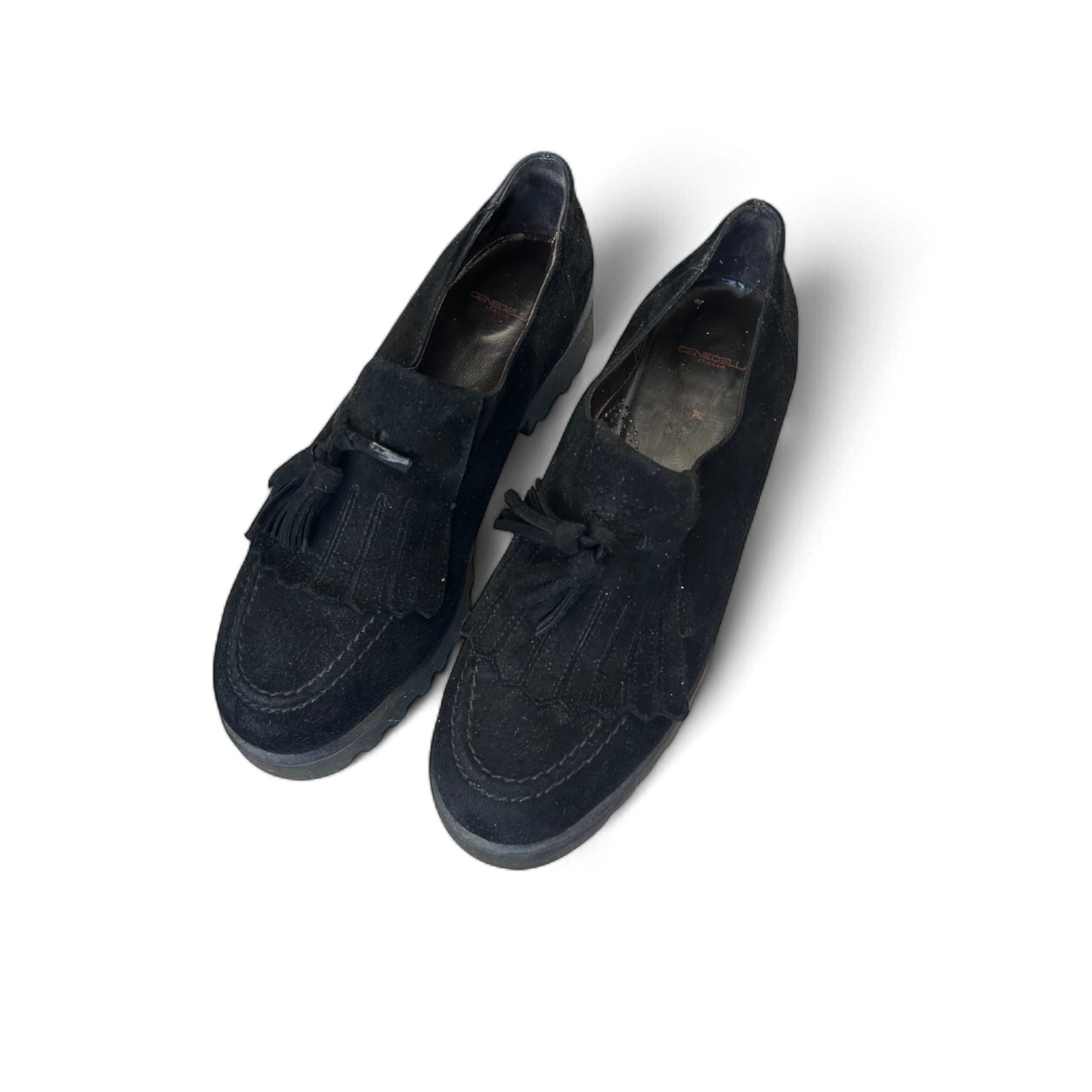 🥿 Cenedella Loafer Damen 40 Schwarz – Made in Italy