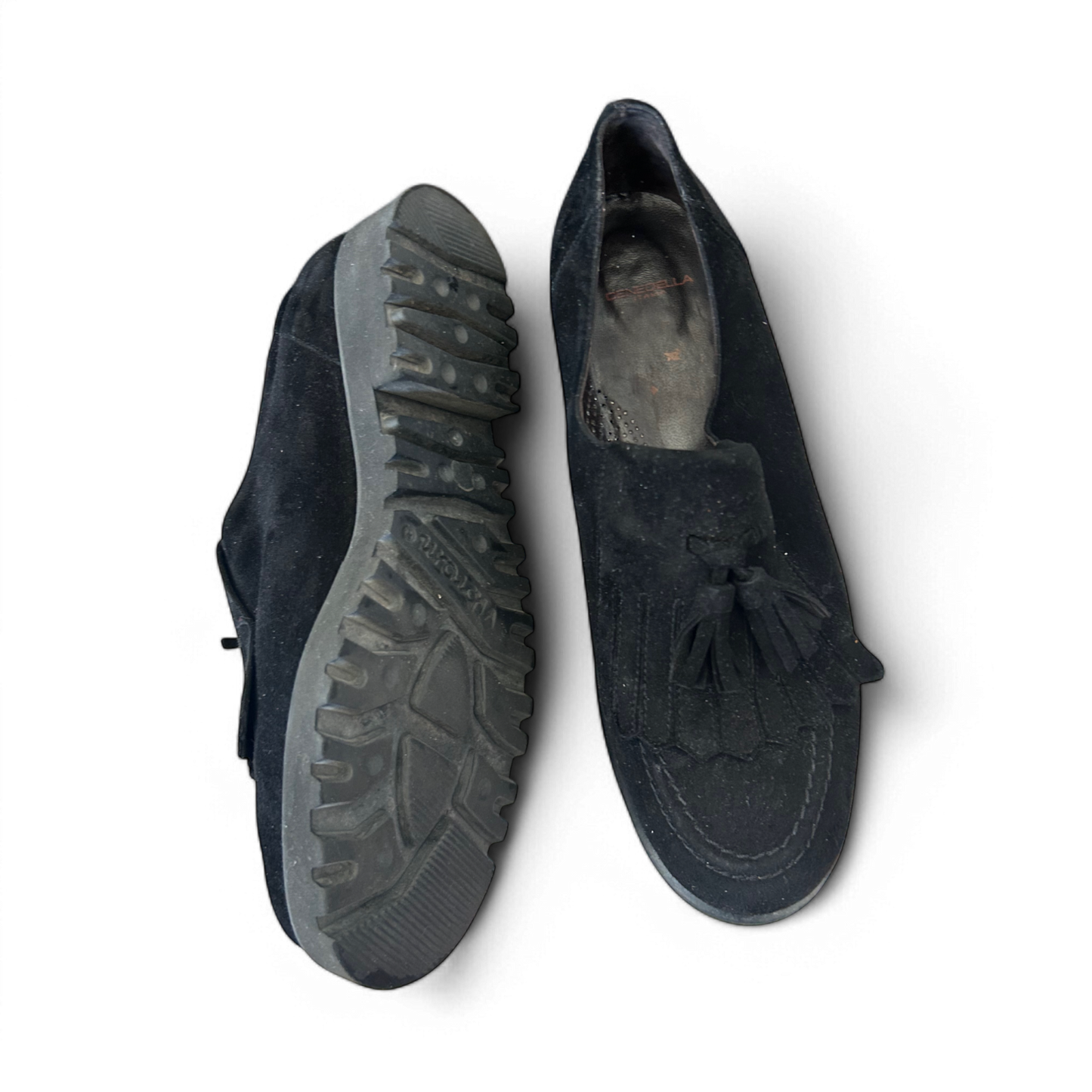 🥿 Cenedella Loafer Damen 40 Schwarz – Made in Italy