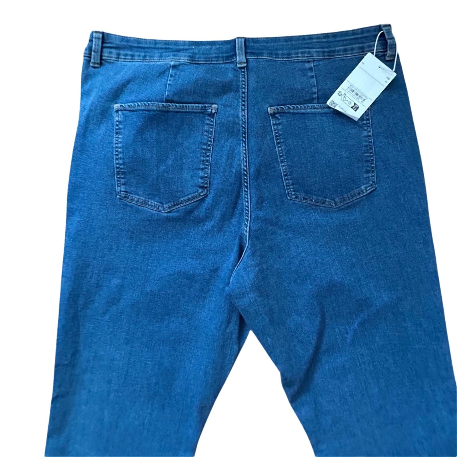 C&A Jeggings Damen Gr 46 Blau Stretch Hose Neu mit Etikett Elastisch Fit