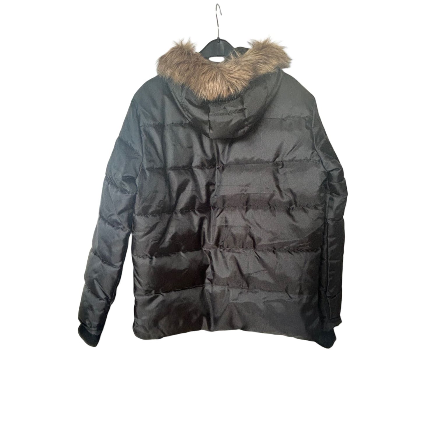 🧊 Bruno Banani Jacke Herren L Schwarz – Neuwertig & Warm