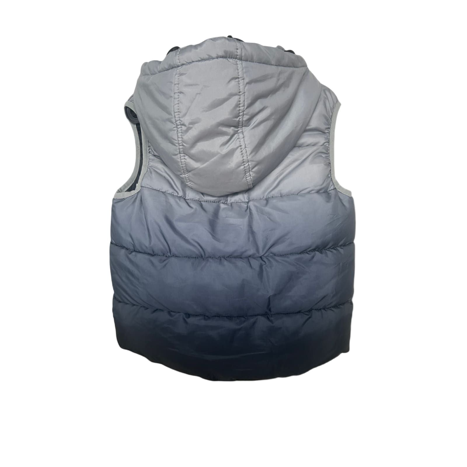 🧒 H&M Weste Jungen Gr. 122 – Blau mit abnehmbarer Kapuze, Top
