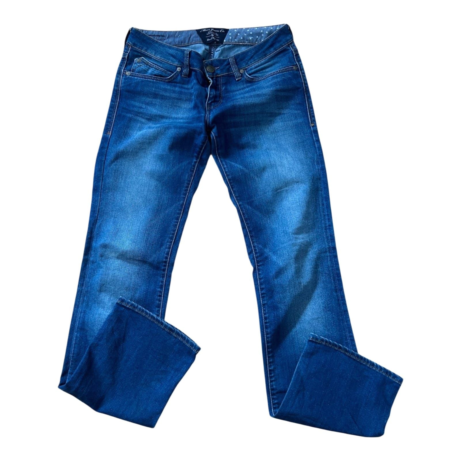 Mavi Jeans Olivia Damen Jeanshose W29 L34 Blau Slim Fit Stretch Hüfthose
