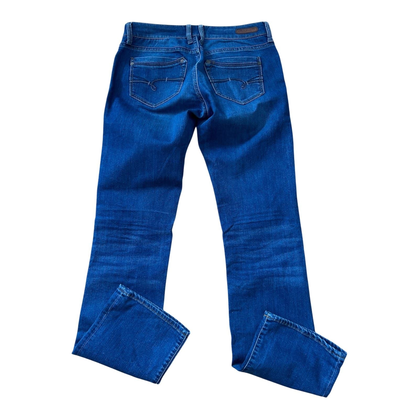 Mavi Jeans Olivia Damen Jeanshose W29 L34 Blau Slim Fit Stretch Hüfthose