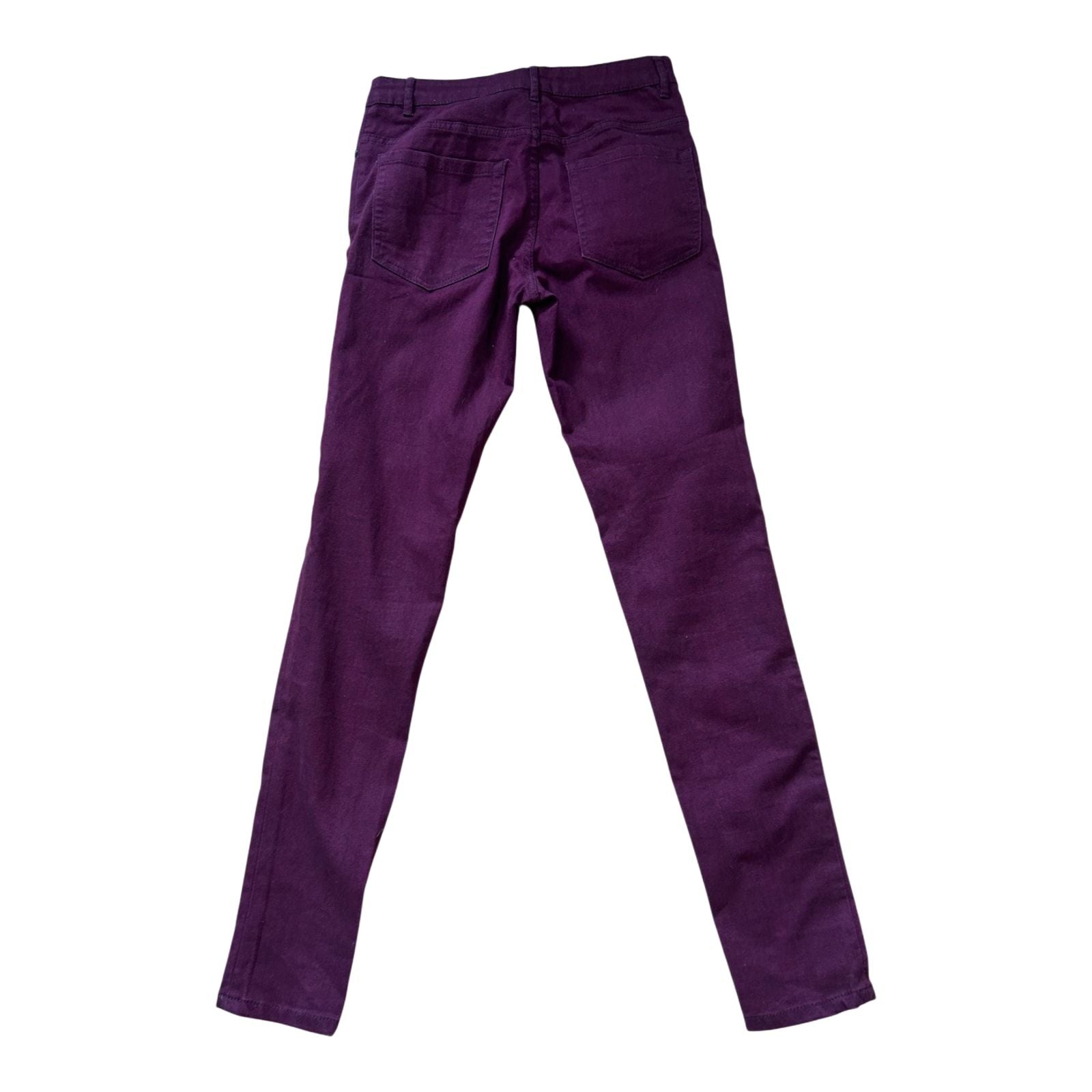 Esmara Jeans Damen Hose Gr 36 Bordeaux Stretch Super Skinny Fit Modern