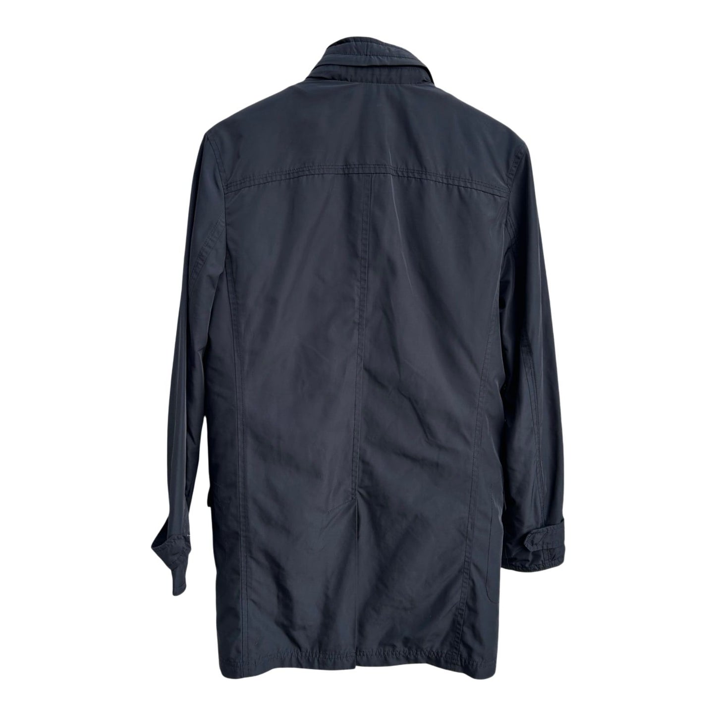 Angelo Litrico Herren Funktionsjacke Gr M Dunkelblau 2in1 Weste Kapuze Elegant