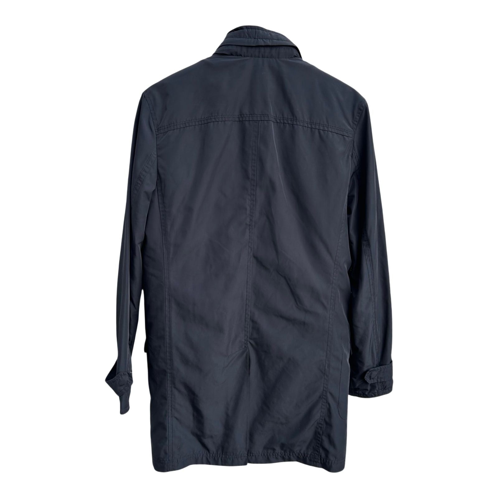 Angelo Litrico Herren Funktionsjacke Gr M Dunkelblau 2in1 Weste Kapuze Elegant