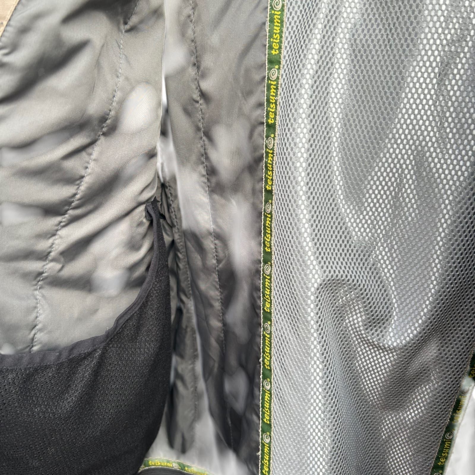Teisumi Herren Outdoorjacke Gr XXL Braun Warm Kapuze Wasserdicht Winddicht Funktion
