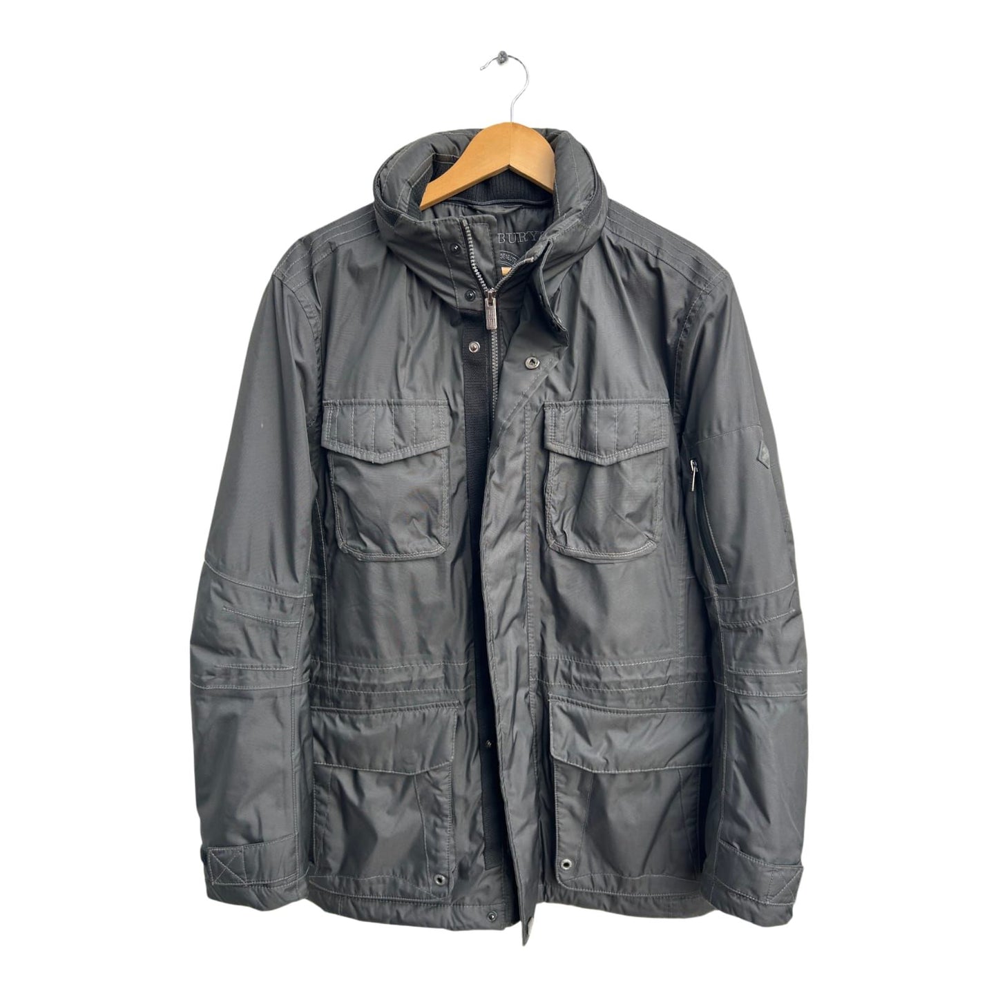 Westbury Raintex Herren Jacke Gr 50 Dunkelgrau Wasserdicht Winddicht Warm Atmungsaktiv