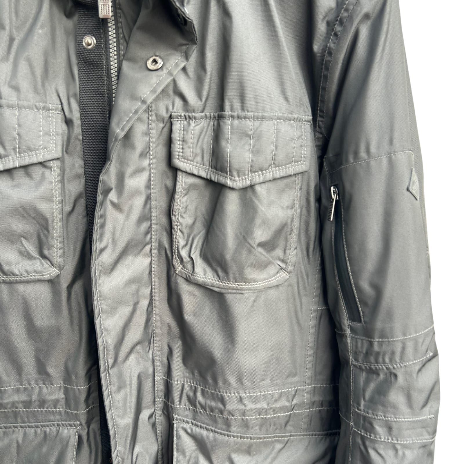 Westbury Raintex Herren Jacke Gr 50 Dunkelgrau Wasserdicht Winddicht Warm Atmungsaktiv