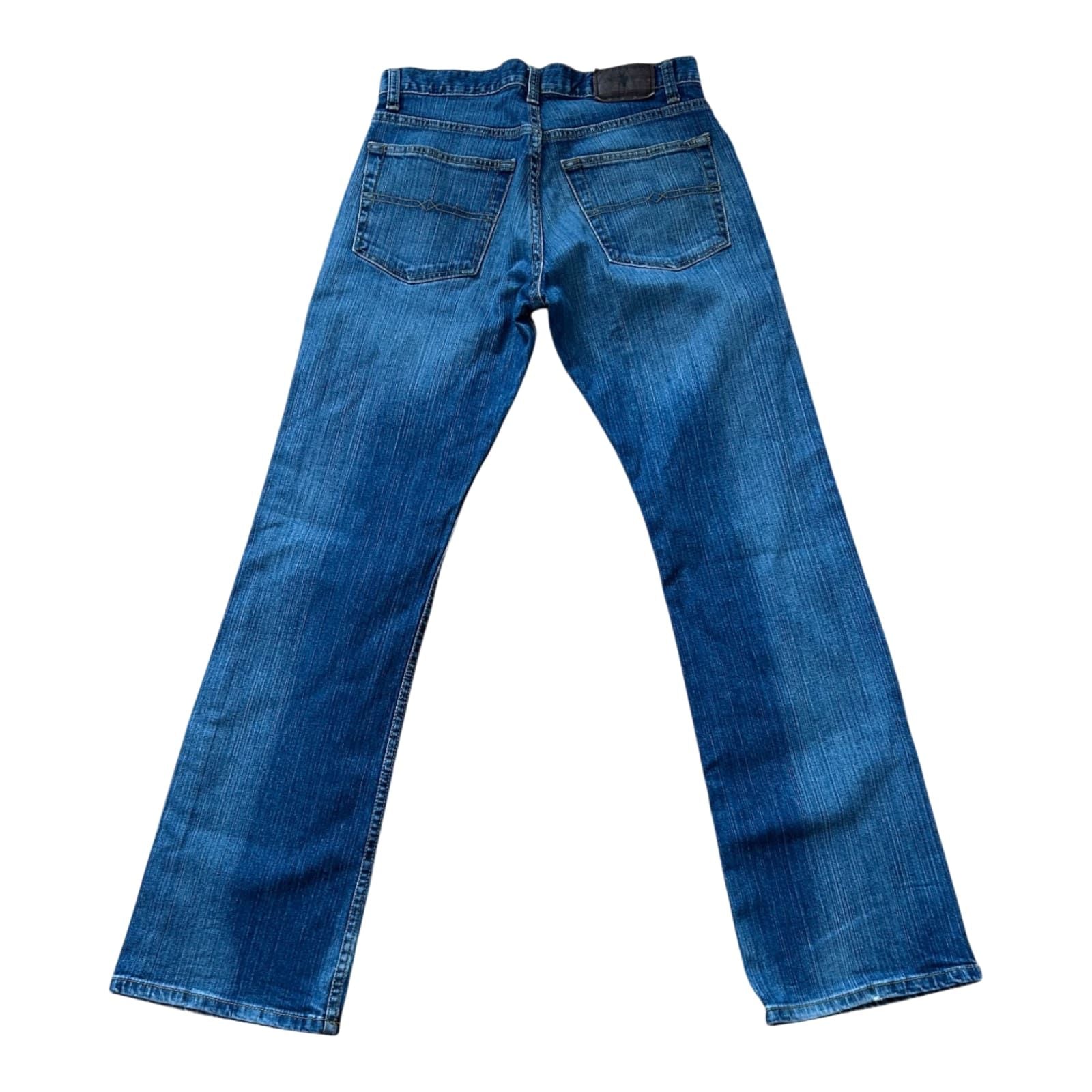 US Polo Assn Jeans Herren Hose W31 Blau Denim Straight Fit Vintage Look