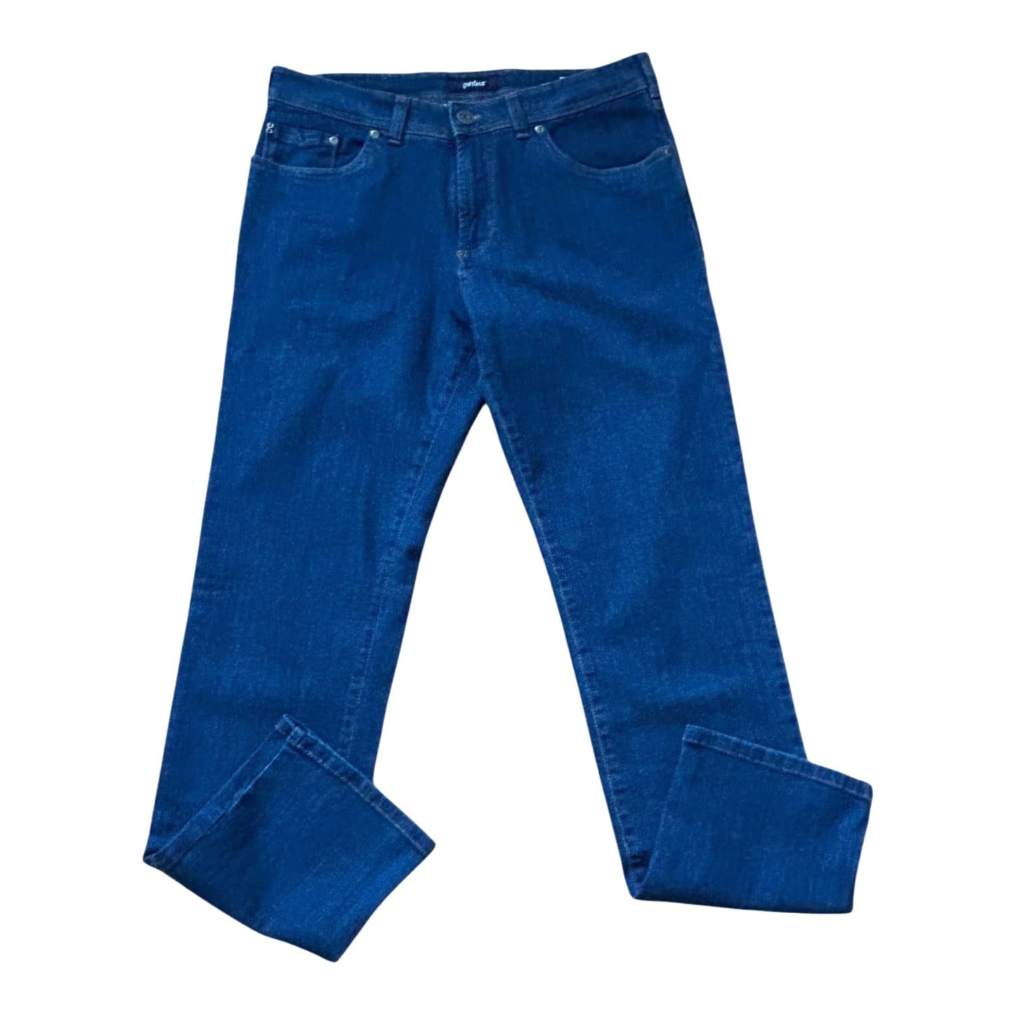 Gardeur Jeans Herren W33 L32 Blau Straight Leg Regular Fit Denim Hose