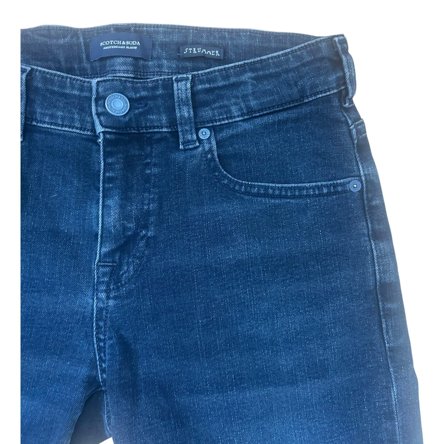 Scotch Soda Shorts Damen Gr 36 Blau Strummer Denim kurze Hose Sommer