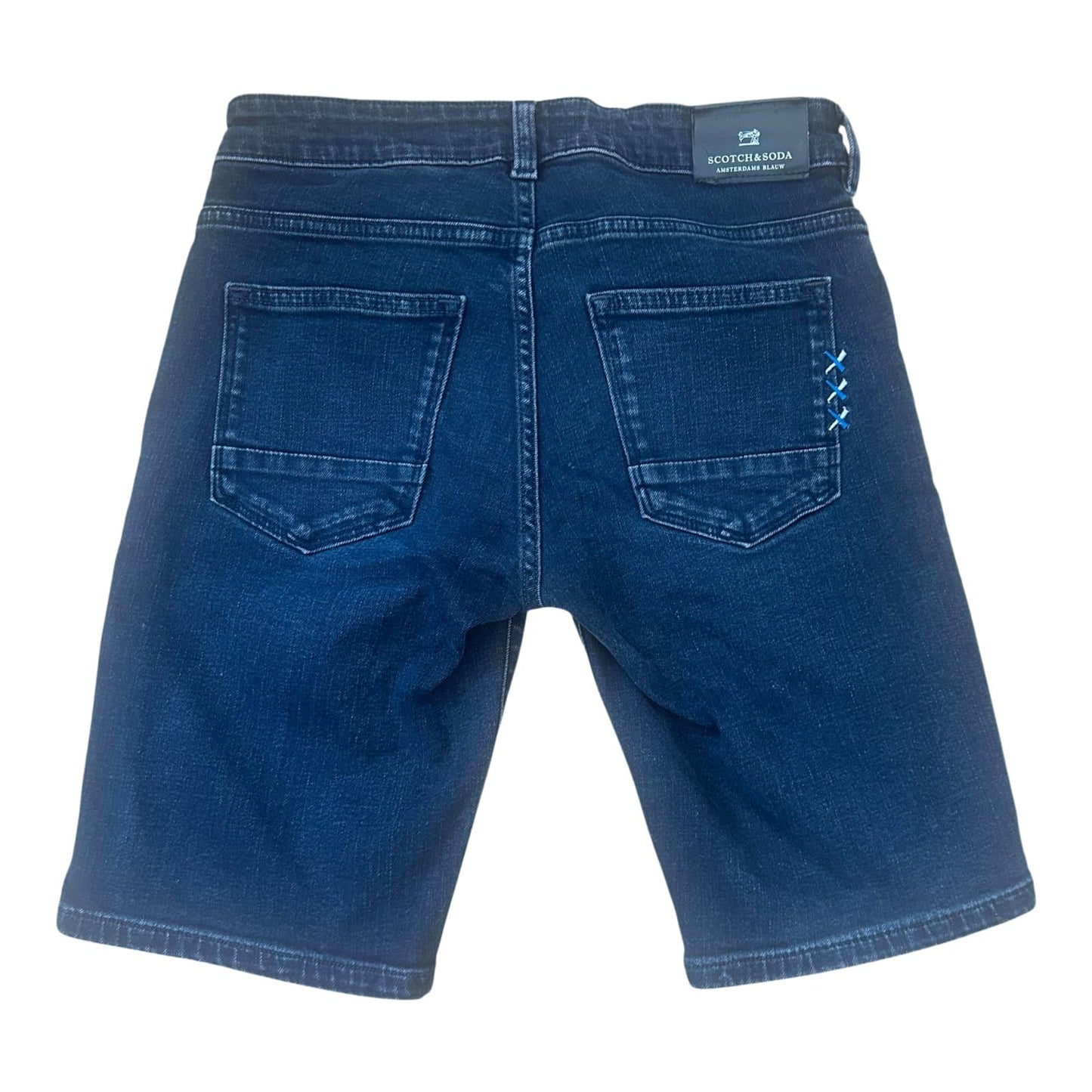 Scotch Soda Shorts Damen Gr 36 Blau Strummer Denim kurze Hose Sommer