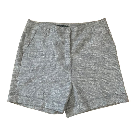 Esprit Shorts Damen Hose Gr 38 Beige Muster Sommer Stoffhose Elegant Chic