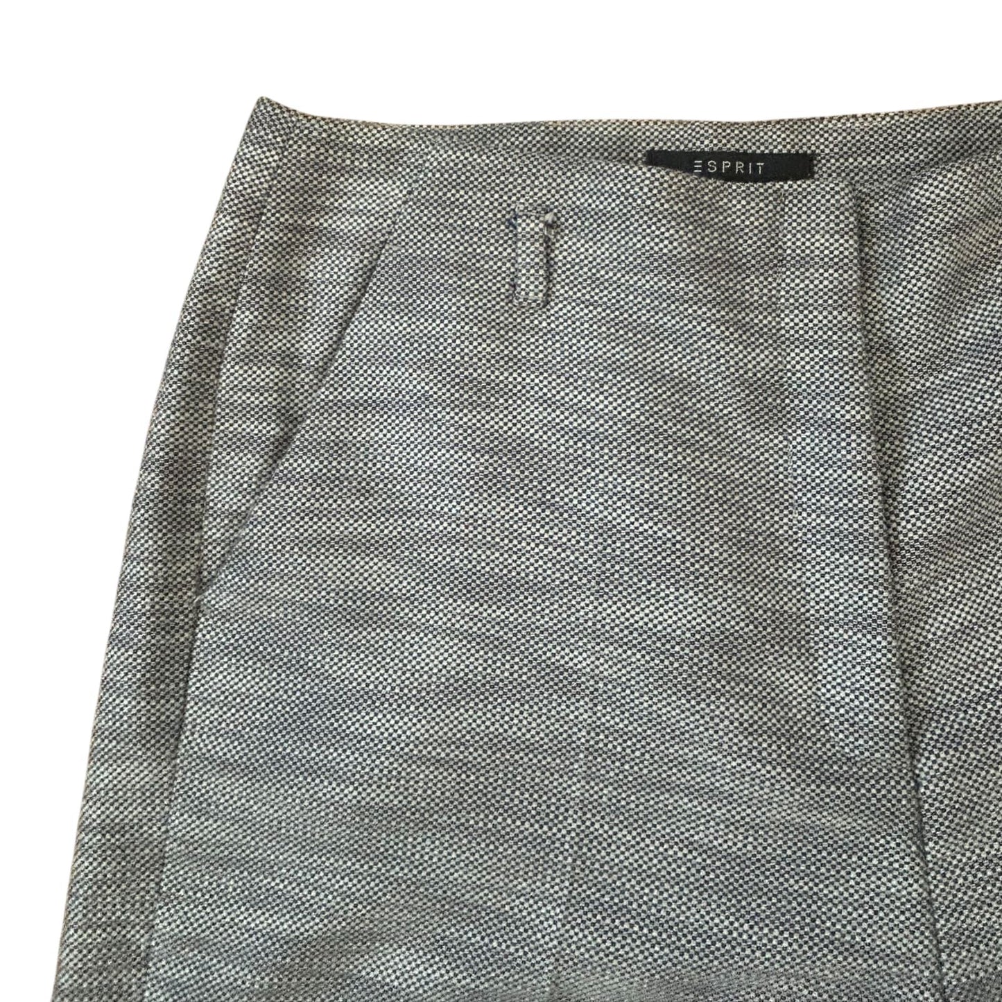 Esprit Shorts Damen Hose Gr 38 Beige Muster Sommer Stoffhose Elegant Chic