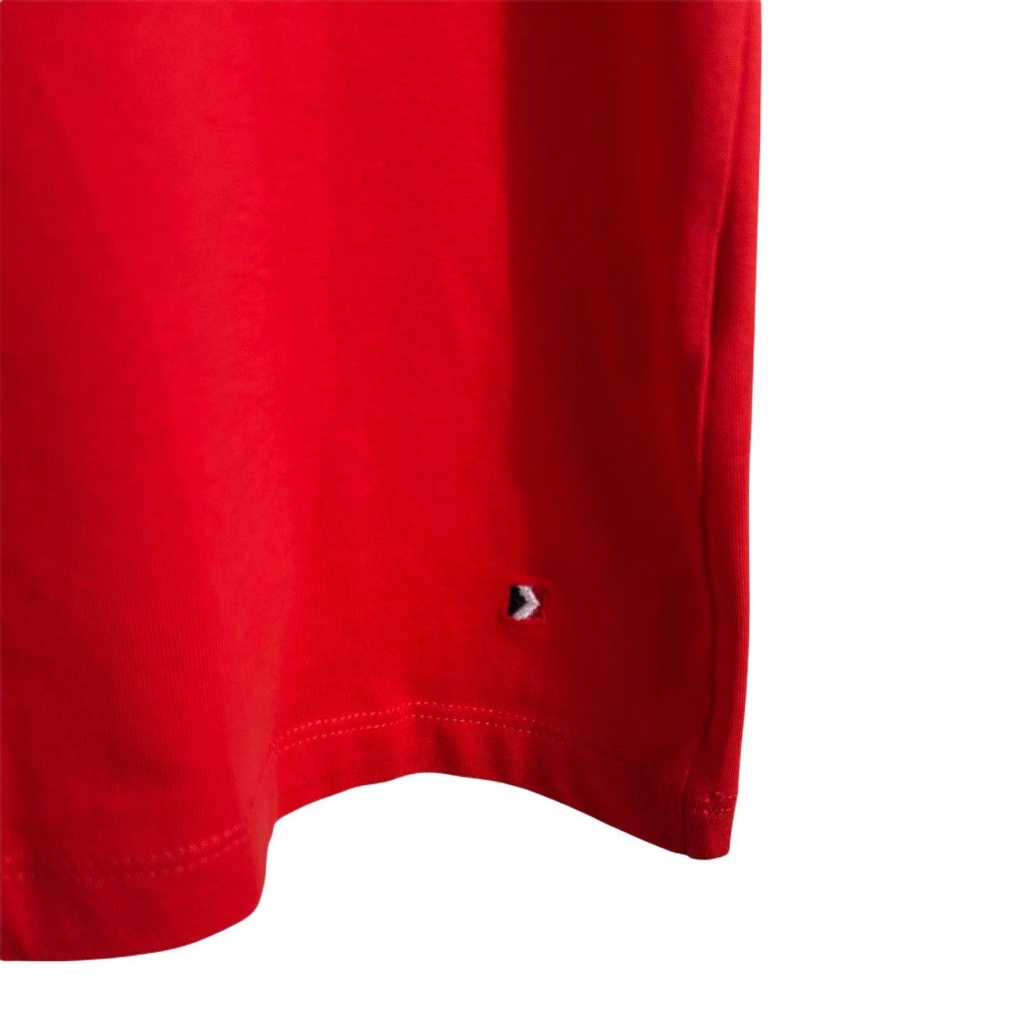 Peckott T Shirt Damen Gr 36 Rot Baumwolle Stretch Kurzarm V Ausschnitt Basic