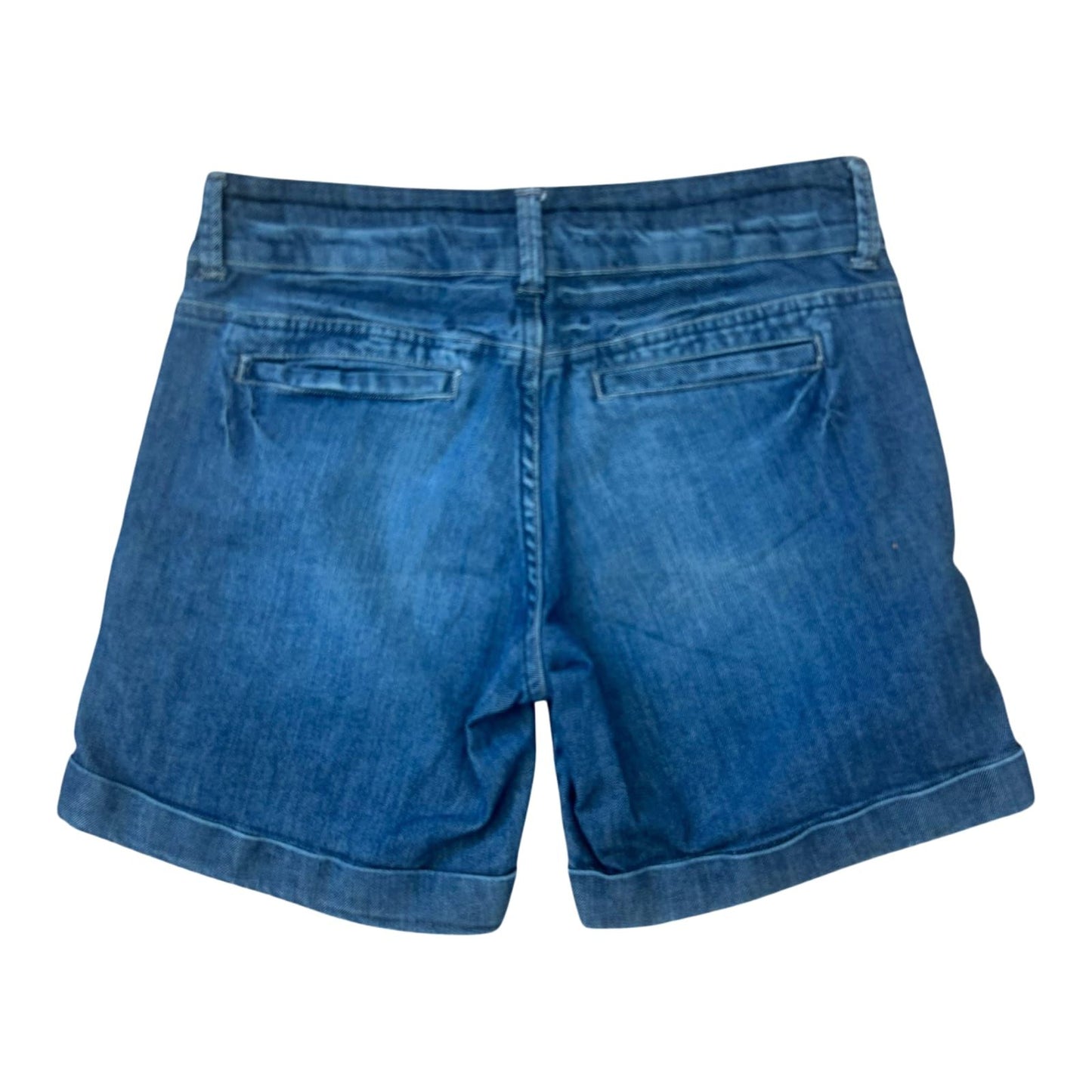 Montego Denim Shorts Damen Gr 36 Blau Low Waist Sommer Stretch Hose Kurz