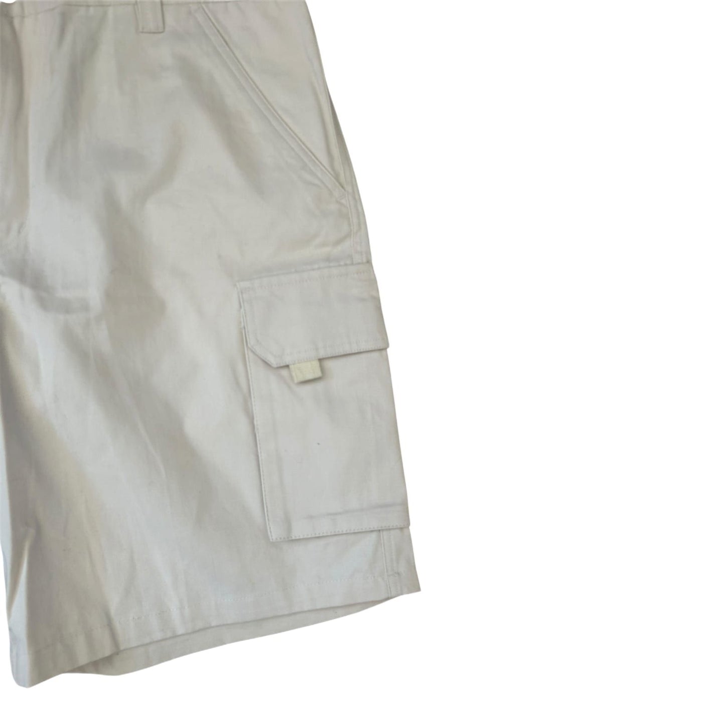 Herren Cargo Shorts Marc Kostner Gr 50 Beige Baumwolle Sommer Freizeit Hose