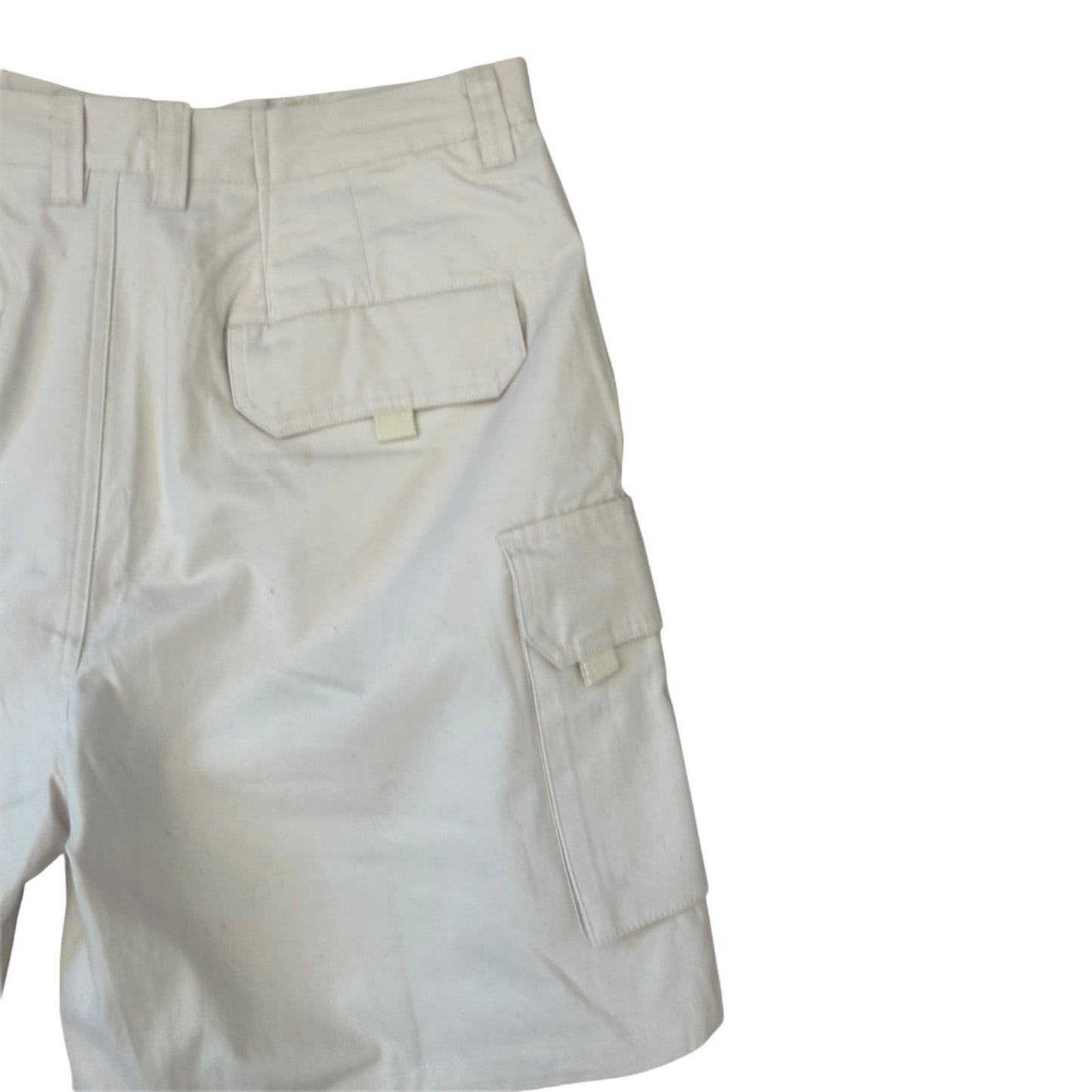 Herren Cargo Shorts Marc Kostner Gr 50 Beige Baumwolle Sommer Freizeit Hose