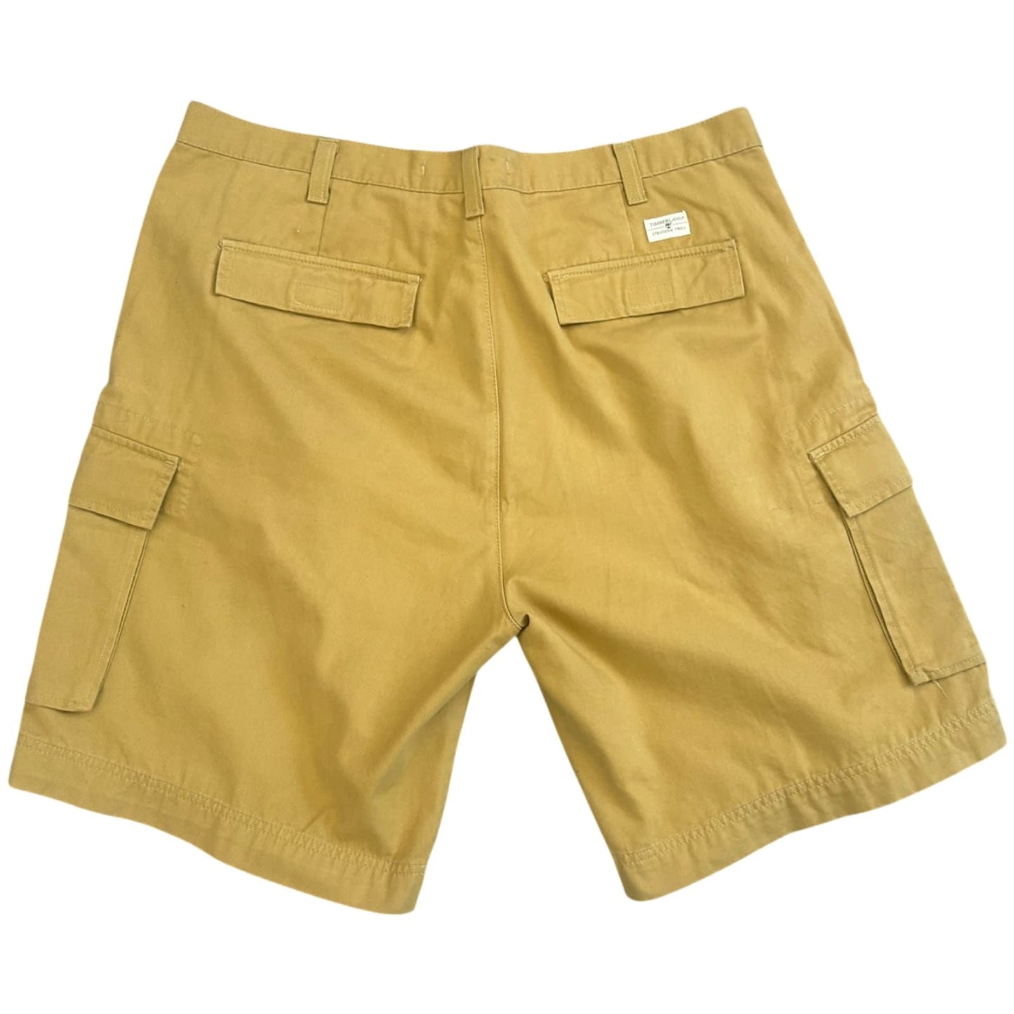 Timberland Bermuda Herren Shorts Gr 40 XL Beige Cargo Baumwolle Sommer