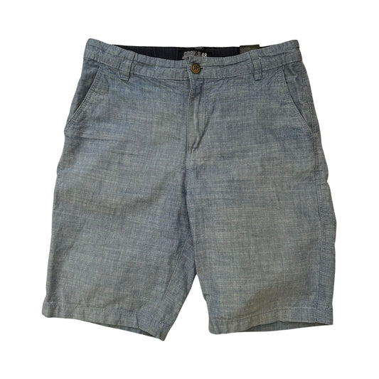 H&M Jungen Shorts Gr 164 Hellblau Sommer Hose Baumwolle Freizeit Leicht