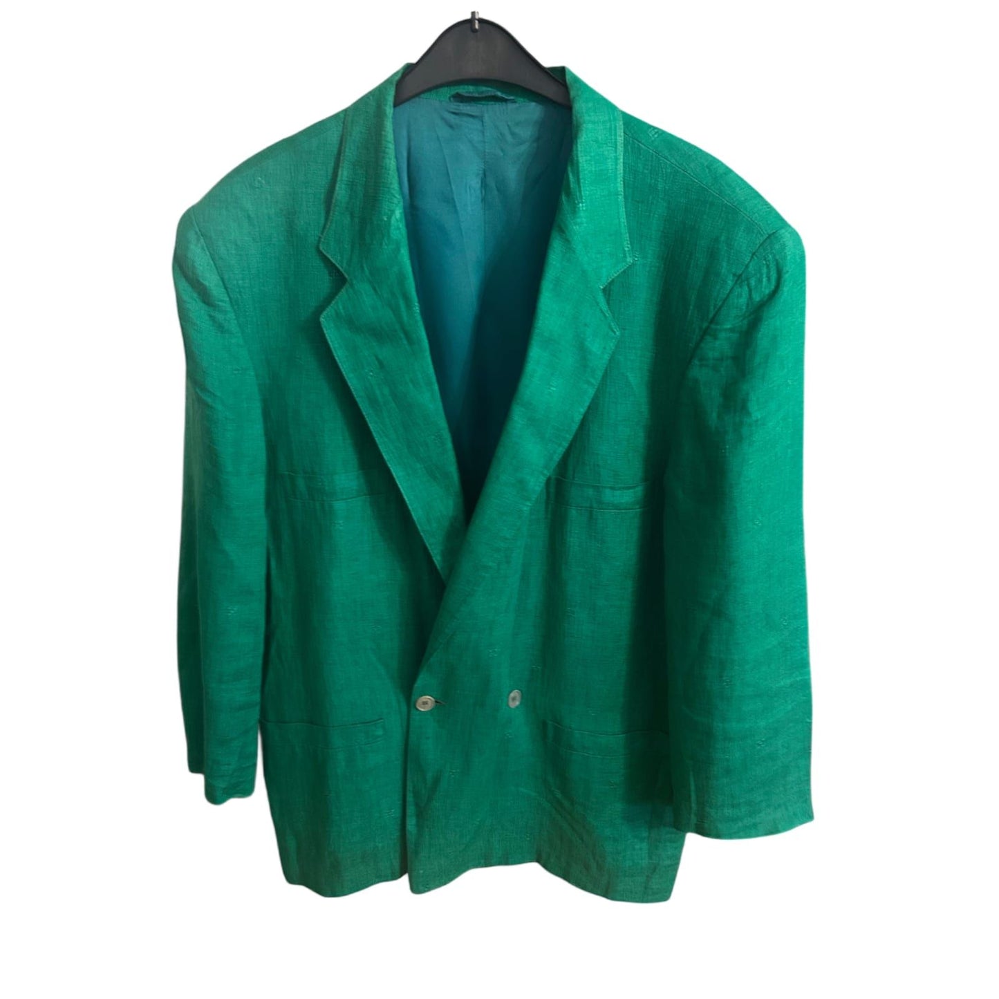 IGI Sakko Gr 52 Leinen Sakko Herren Made in Italy Sommerjacke Hellgrün Elegant