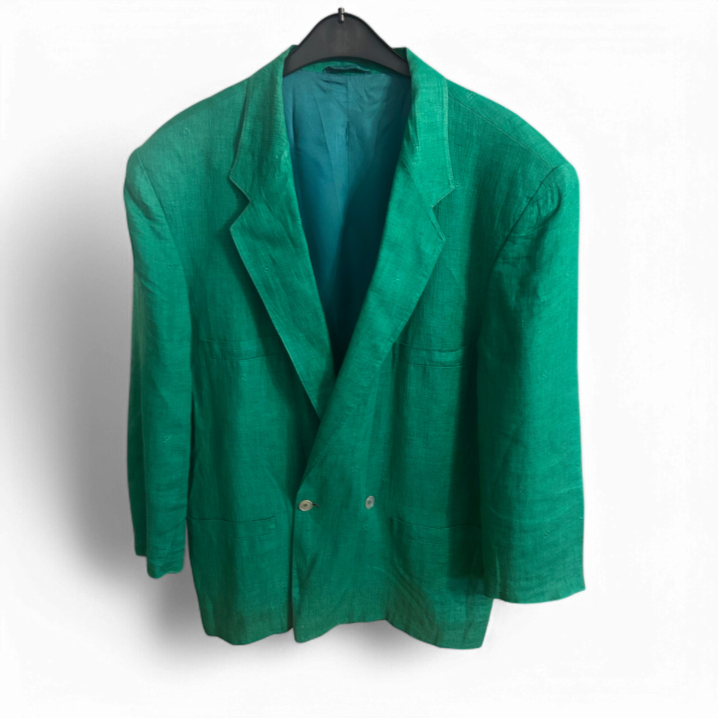 IGI Sakko Gr 52 Leinen Sakko Herren Made in Italy Sommerjacke Hellgrün Elegant