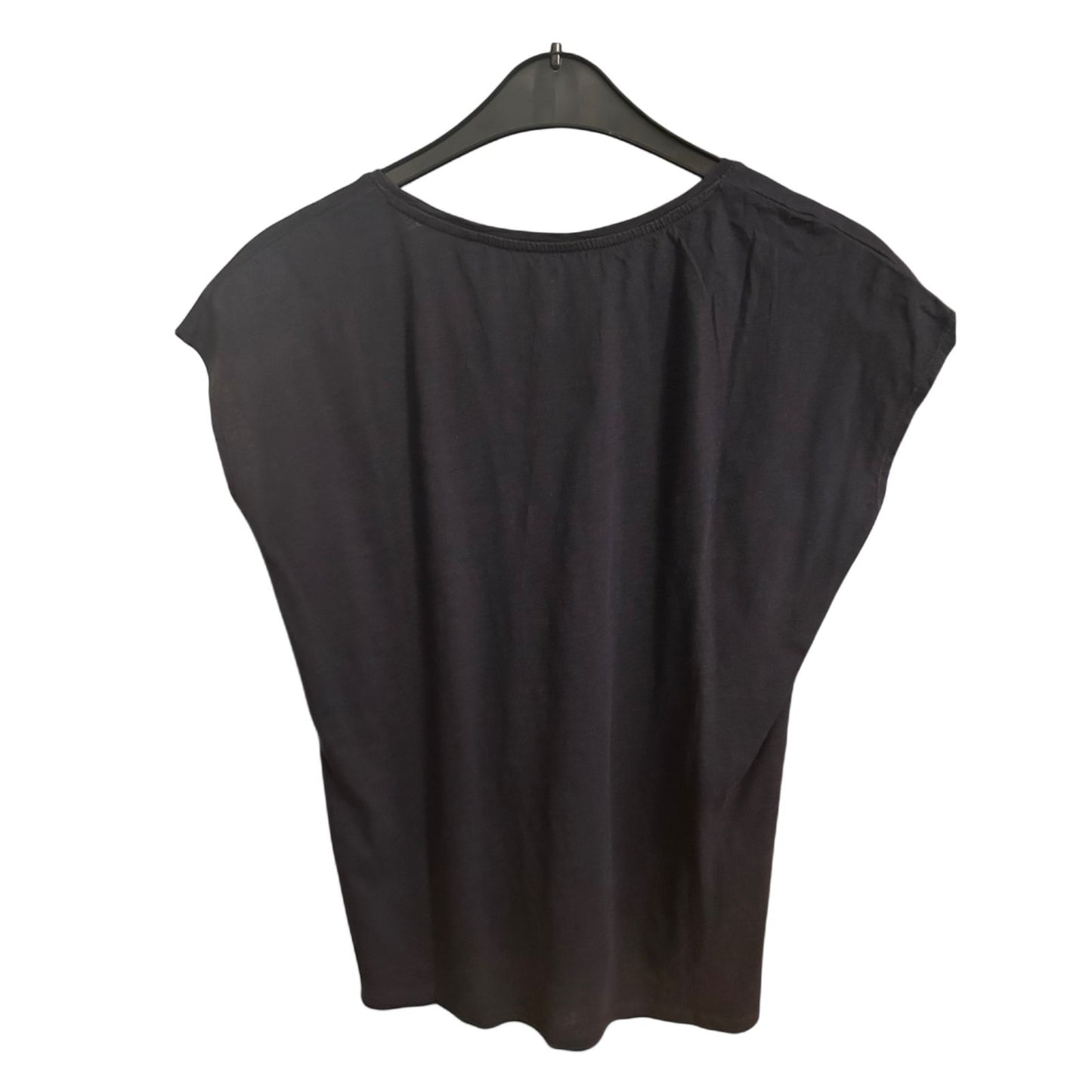 🦋 EDC T-Shirt Damen M – Dunkelblau mit Schmetterlingen 🦋