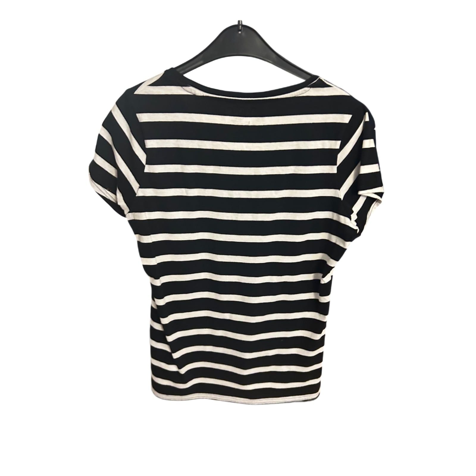 🖤 Infinity Basics Shirt L – Schwarz-Weiß Gestreift 🖤