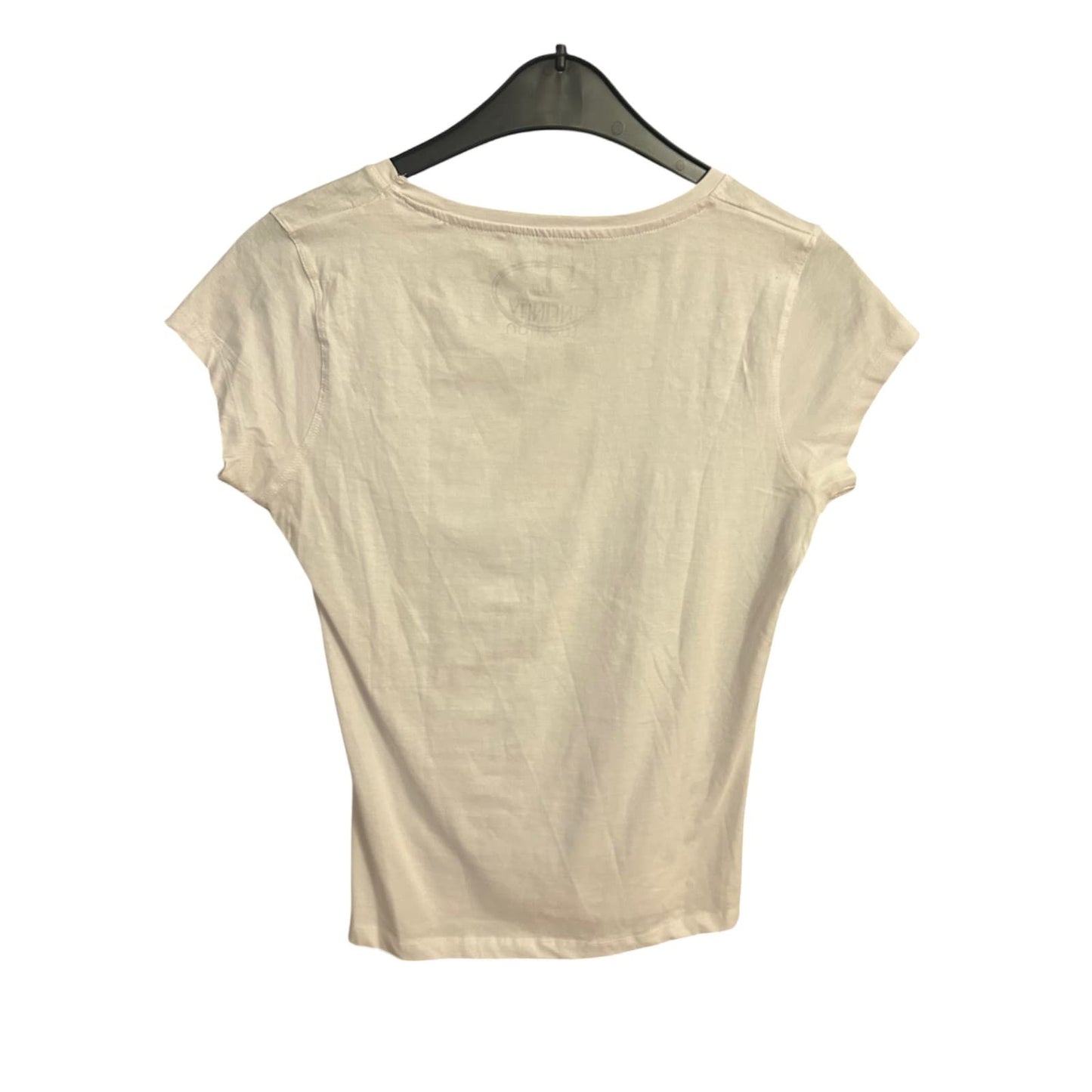 🛍️ Infinity Shirt Damen L Weiß – „Shopping Queen“ 👑