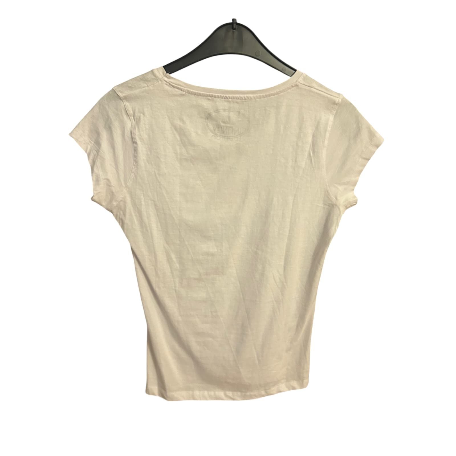 🛍️ Infinity Shirt Damen L Weiß – „Shopping Queen“ 👑
