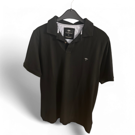 🖤 Finch Hatton Polo Shirt L – Supima Cotton, Schwarz